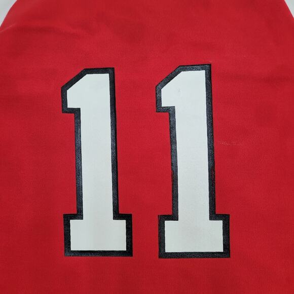 Vintage 80s Champion Millis Mohawks Shirt Womens M/L 20x25 Red - Picture 16 of 16